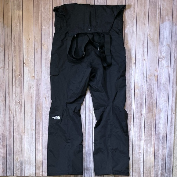 The North Face Men’s Freedom Bib Winter Ski Waterproof Pants In Black - Picture 7 of 15